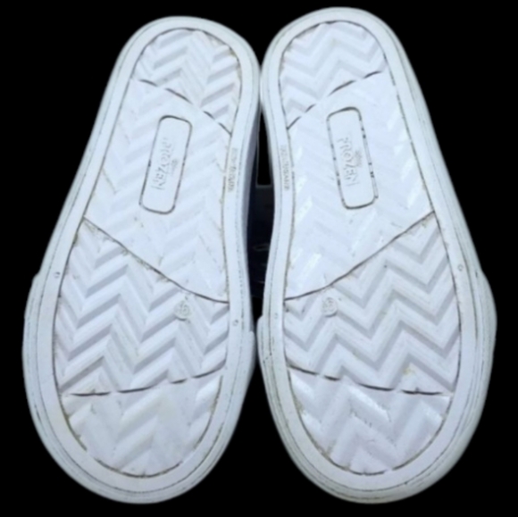 DISNEY-FROZEN NAVY & SILVER GLITTER HIGH-TOP SZ 9.5 - Picture 5 of 7